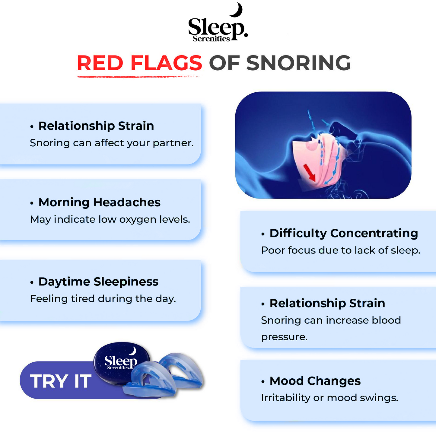 The DreamGuard Anti-Snoring Mouthpiece