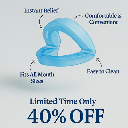 The DreamGuard Anti-Snoring Mouthpiece