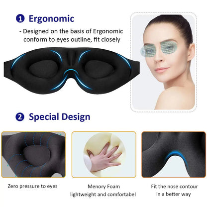 Sleep Serenities Blackout Eye Mask
